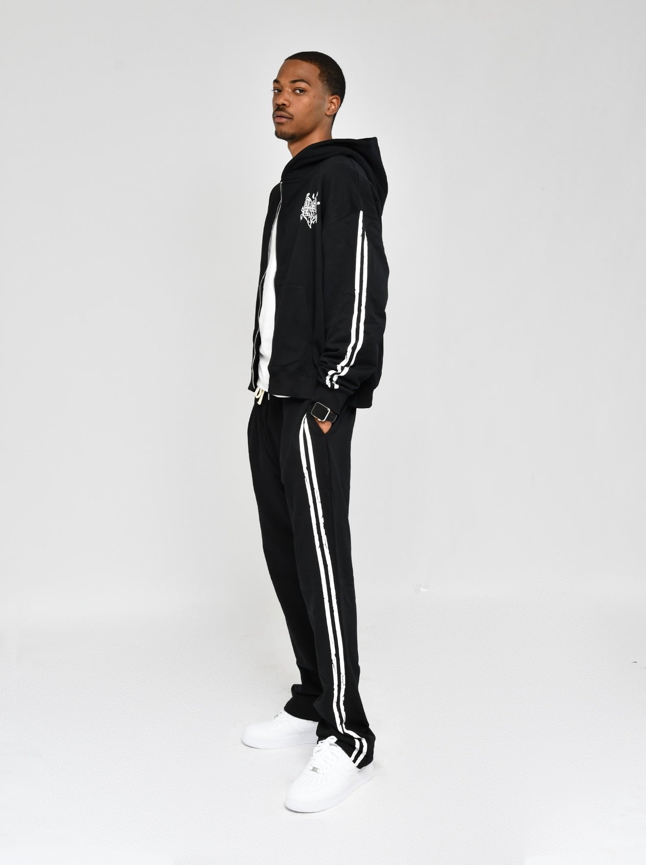 Black Coasta Sweatsuit Set